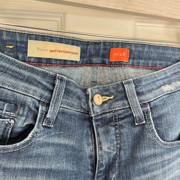 Pilcro and the Letterpress Patched Knee Jeans - Picture 3 of 3